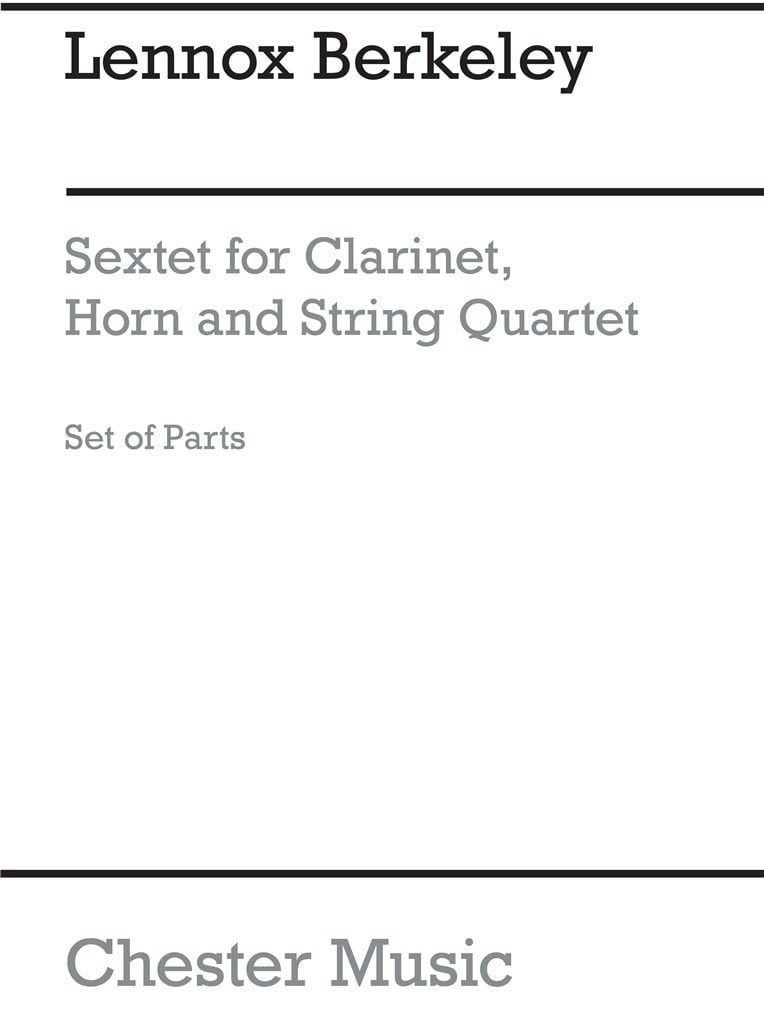 Sextet Op. 47 (Parts)